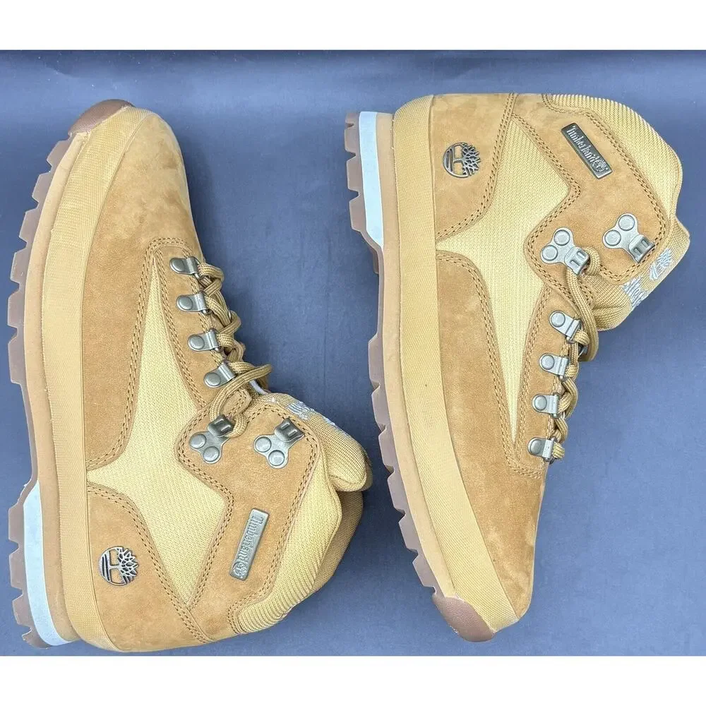 Men's Timberland Euro Hiker F/L Mid Hiker Wheat Nubuck (TB091566 231) M/M2014